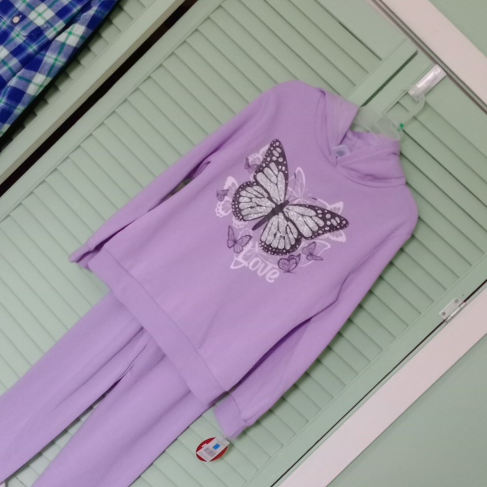 Girls fleece two-piece set